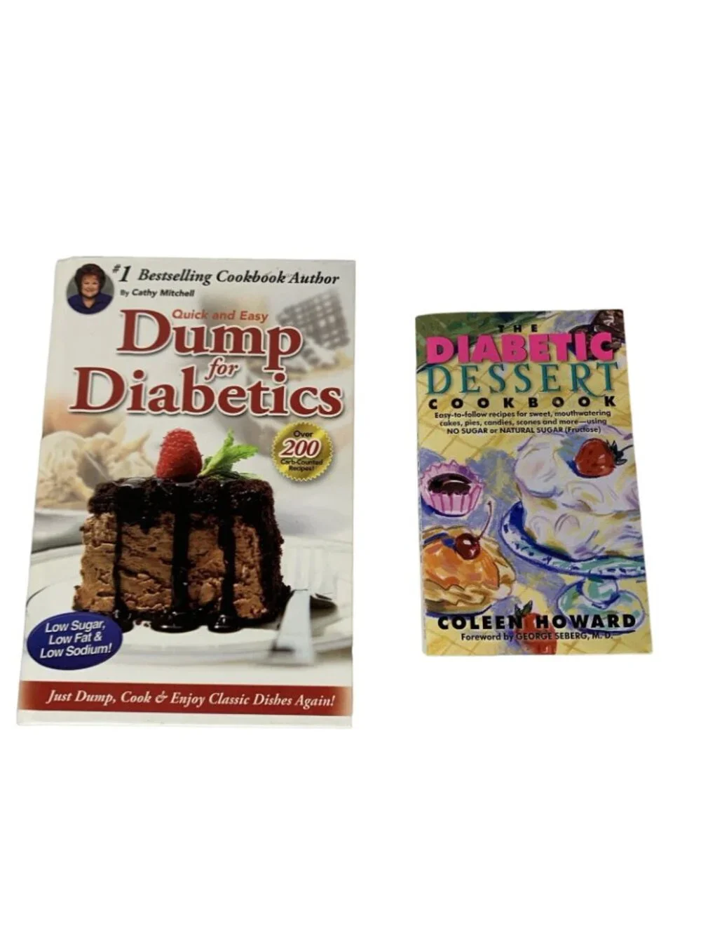 Diabetic Cookbook Lot Dump for Diabetics & Diabetic Dessert Recipes Low Sugar